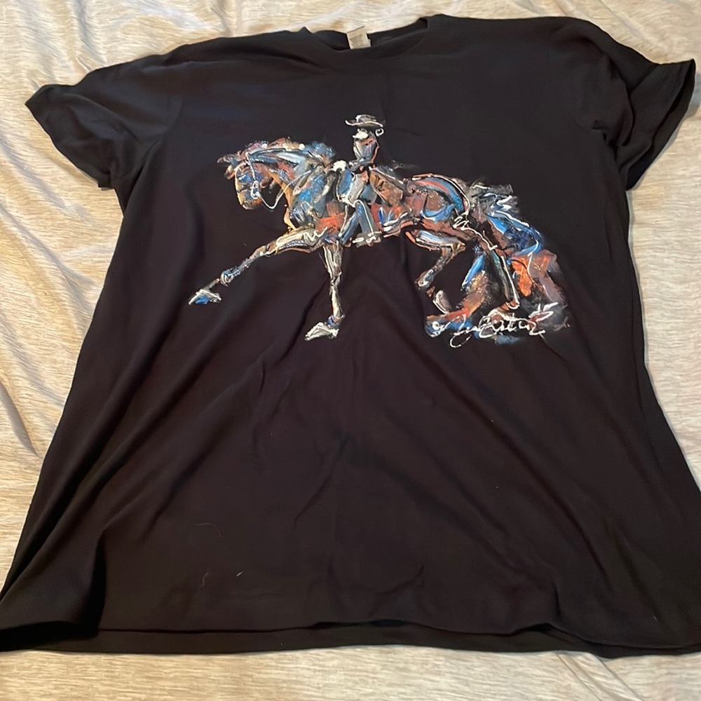 Large horse tshirt. New.